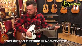 Video thumbnail for 1965 Gibson Firebird III Non-Reversed / GuitarPoint Maintal / Vintage Guitars by GuitarPoint