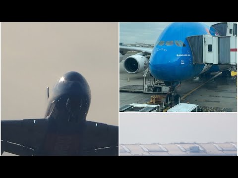 Emirates A380 Big blue Dubai expo livery | taxi + departure | runway 09R | 27th of March 4K