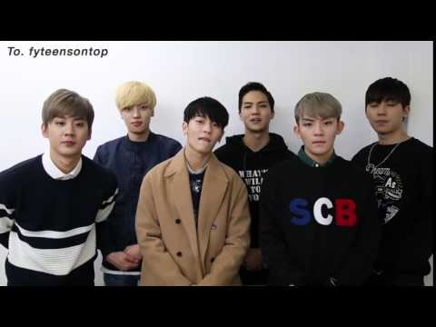 [♚] TEEN TOP's message to FYTOT & fans for participating on the 'Warning Sign' MV Views event