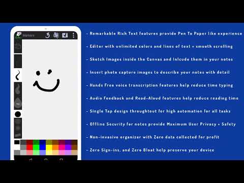 EZ Notes Taking & Voice Notes Video