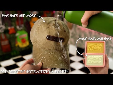 DIY Water-Resistant Fabric Wax | How to Make Clothes, Bags, and Hats Waterproof