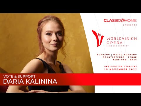 Daria Kalinina - Soprano - Russia - Regional level - Worldvision Opera 2023
