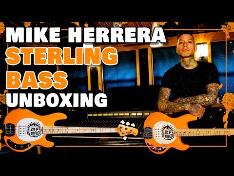 Mike Herrera Sterling StingRay Bass Unboxing - MxPx