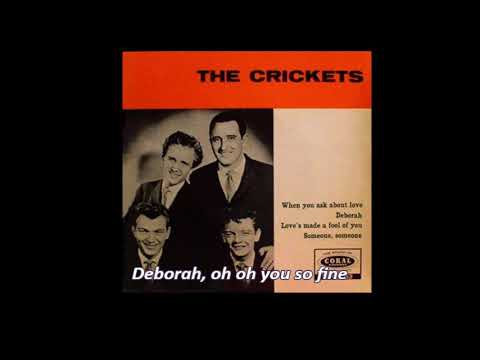 Deborah ( with lyrics ) - The Cricket
