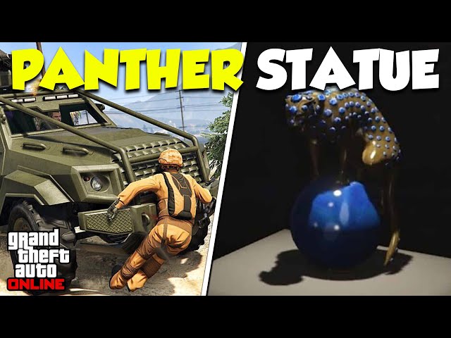 gta online players can finally steal the panther statue in the cayo perico heist this week