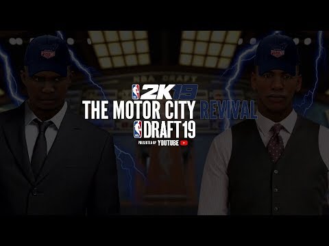 NBA 2K19 PISTONS TRADITIONAL MYGM - NBA DRAFT | FUTURE STARS OF THE PISTONS!? (EP.9)