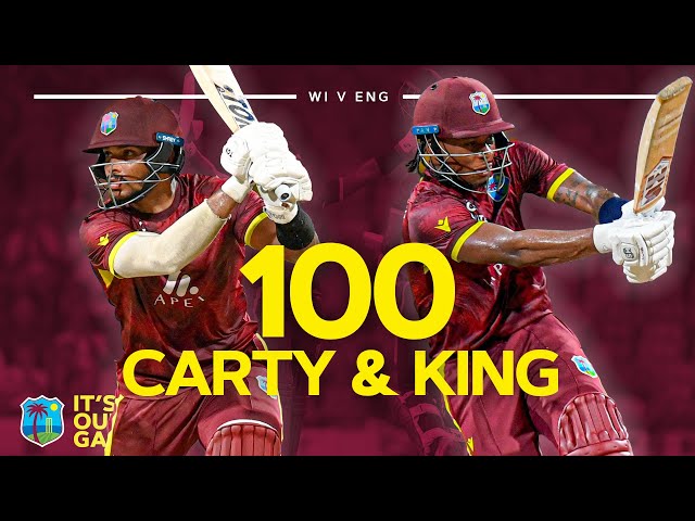 Carty & King Smash Centuries In Eight-Wicket Win! | Extended Highlights | West Indies v England