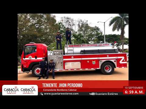 Comandante de bomberos responde a denuncias por exigencias en Calamar, Guaviare