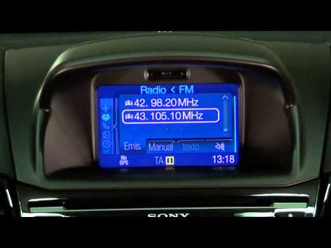 Ford Fiesta ST. Modelo 2013. Equipo de sonido. Navegador SD Sony
