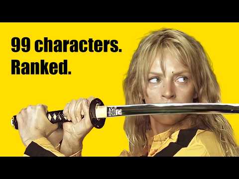 The Biggest Tarantino Movie Character Ranking on YouTube