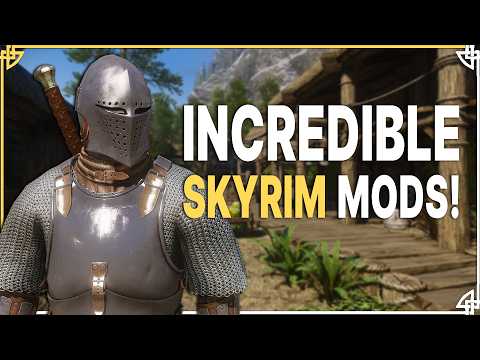 13 INCREDIBLE Skyrim Mods You MUST-TRY!