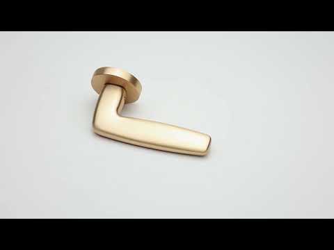 Миниатюра изображения товара Ручка дверная Lockstyle Kaya ZR BB (матовое золото)