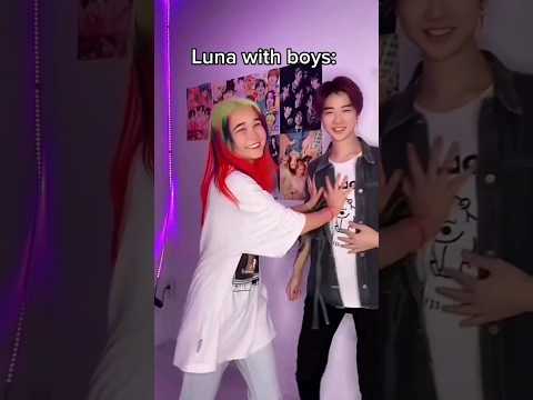 homa with boys Vs Luna with boys 🥲🤍 #lunamccall #biphouse #lunaraides #homa #dance #raidess #jowan