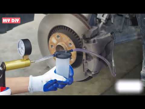 MY DIY - Brake Vacuum Pump Car Brake Fluid Bleeder Oil Change Hand Held