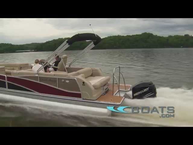 Harris FloteBote Grand Mariner SL 250 Pontoon Boat Review / Performance Test