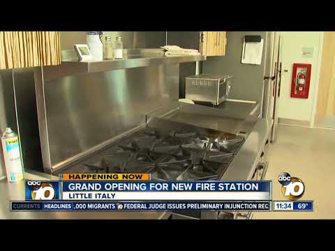 New San Diego fire station opens in Little Italy