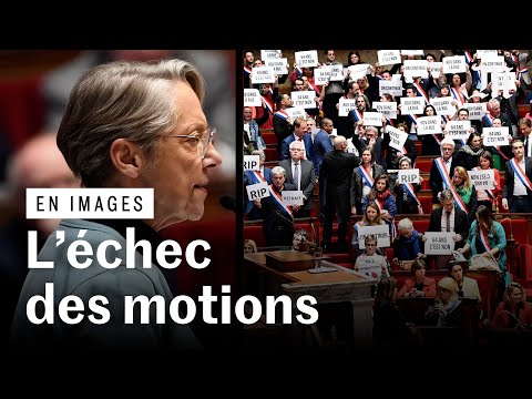 Motions de censures rejetées après le 49.3 : le résumé de la soirée