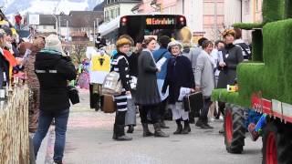 preview picture of video 'Fasnachtsumzug Appenzell 2014'