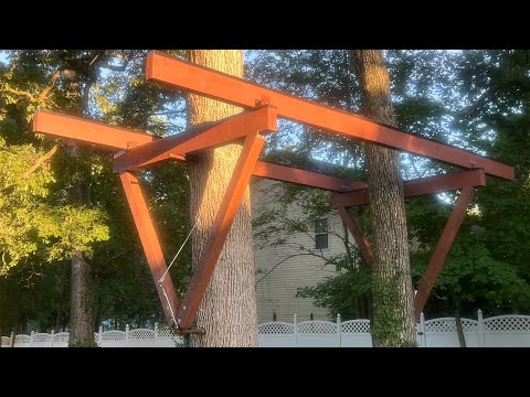 Our Treehouse! Part 1: DIY Beams & Yoke Support