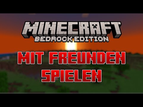 Minecft Bedrock invite FRIENDS & PLAY together |  Invite friends to WORLD