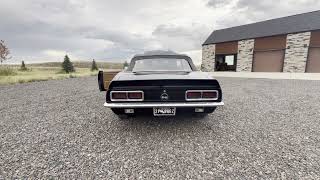 1968 Chevrolet Camaro Convertible-Start Up