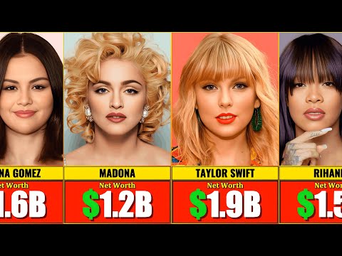 30 Richest Female Singers in 2025 💰