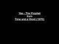 Yes - The Prophet Lyrics