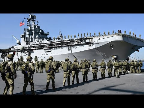 Tensions Rise! USS Iwo Jima Departs to Conduct Operations in the Caribbean Sea