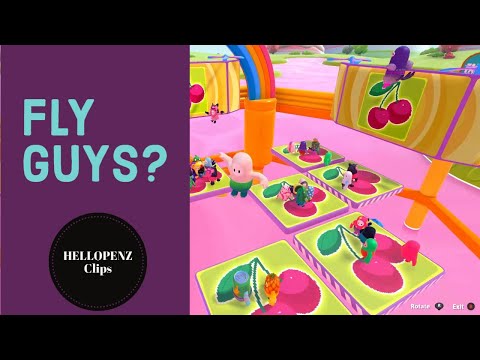FALL GUYS FLYING and TELEPORTATION HACKS/CHEATERS - HelloPenz Clips