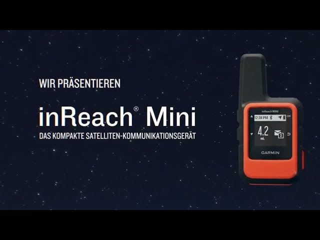 Vidéo teaser pour Garmin inReach® mini – Globales Satelliten-Kommunikationsgerät