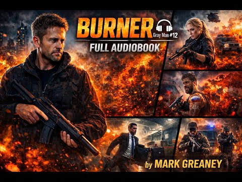 Burner 🎧 (Gray Man #12) by Mark Greaney | Full Audiobook | Court Gentry Thriller