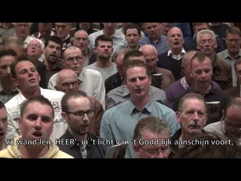 Psalm 89 vers 1, 3 en 7 (ritmisch) | Mannenzang Katwijk