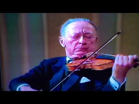 JASCHA HEIFETZ - ‘MOZART RONDO’ FROM THE THEATER OF THE CHAMPS ELYSEES IN PARIS 1970.