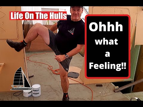 Ep109 Central Bulkhead Install - Life On The Hulls - Catamaran Build Project