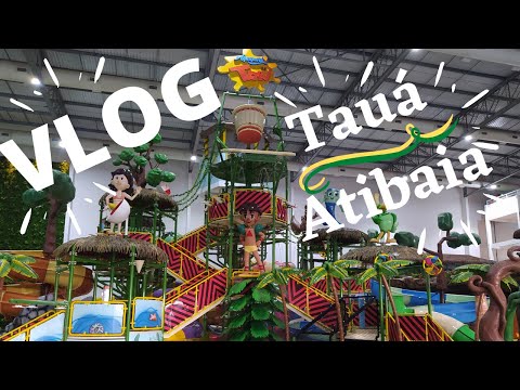 VLOG: Tauá Atibaia - SP | Primeira viagem de avião dos meninos