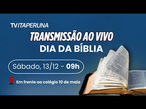 [AO VIVO] DIA DA BÍBLIA EM ITAPERUNA-RJ | 13 12 2025