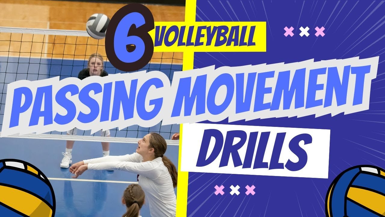 6 Volleyball Passing Movement Drills for Beginners