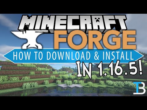 How To Download & Install Forge for Minecraft 1.16.5