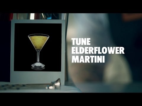 TUNE ELDERFLOWER MARTINI DRINK RECIPE - HOW TO MIX