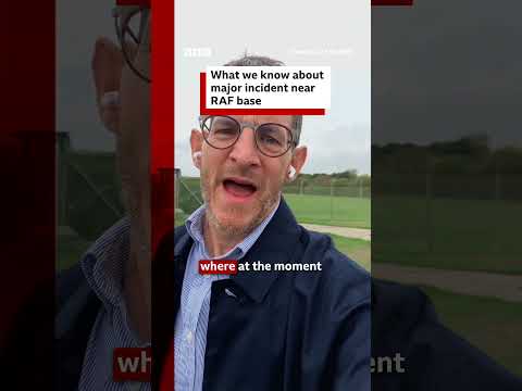 What we know about major incident near RAF base. #BBCNews