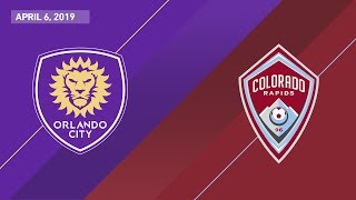 Orlando City SC vs. Colorado Rapids | HIGHLIGHTS - April 6, 2019