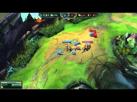 Xin Zhao - first blood vs. Riven