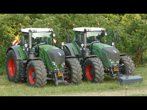Fendt 828, 924, 936 & 939 in front of the sledge at Tractor Pulling Event | Tractor Pulling DK