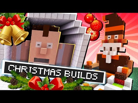 Insane Christmas Builds in Minecraft?! | Yogscast Gartic Phone Challenge