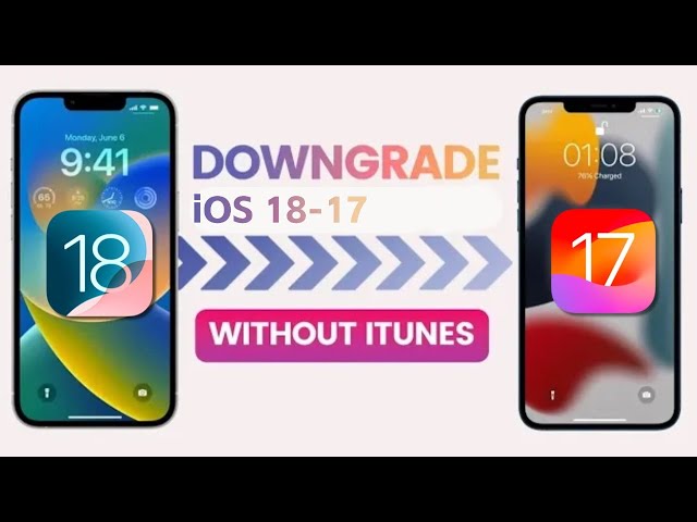 downgrade ios 16 without computer