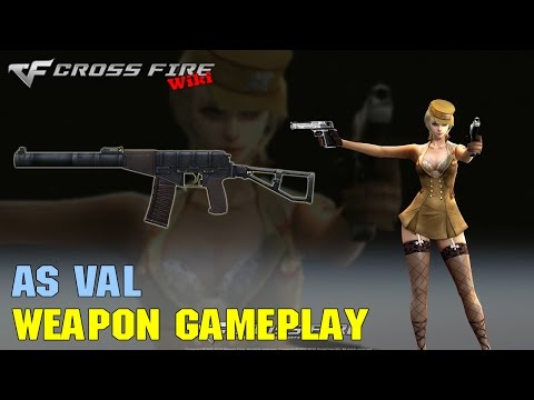 CrossFire - AS Val - Weapon Gameplay