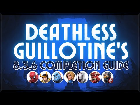 Deathless Guillotine Challenge Guide - 8.3.6 Completion - Dec 2023 - MCOC - Cerastes