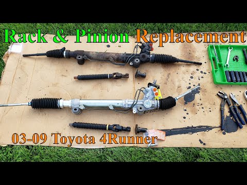 How to Replace Rack & Pinion 03-09 Toyota 4Runner