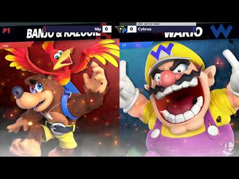 TJ 36 SSBU WR2 - Nip (Banjo) vs. Cybrus (Wario)