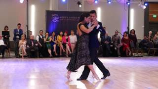 Maria Ines Bogado and Jorge Lopez at Nora's Tango Week 2017 Tango Demo 1/4